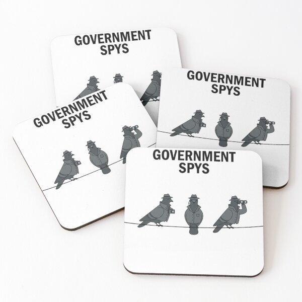Item preview, Pigeon Government Spy's  designed and sold by Jimhebbe.