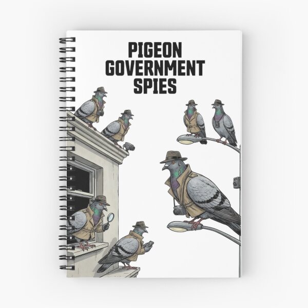Item preview, Pigeon Government Spy's  designed and sold by Jimhebbe.