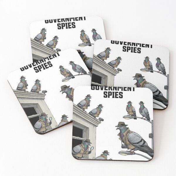 Item preview, Pigeon Government Spy's  designed and sold by Jimhebbe.