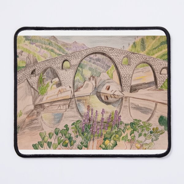 Item preview, Dyavolski Most Bulgaria – Rhodope Mountains Bridge Art designed and sold by Cvetok.