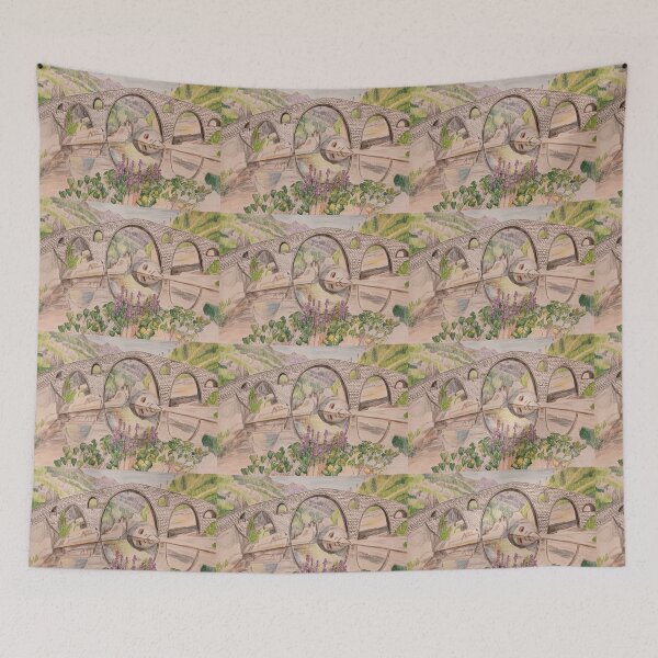 Item preview, Dyavolski Most Bulgaria – Rhodope Mountains Bridge Art designed and sold by Cvetok.