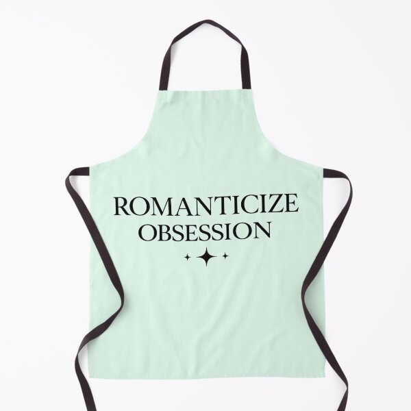 Item preview, Romanticize Obsession Minimal Aesthetic Typography Design designed and sold by KawaiiOrbit.