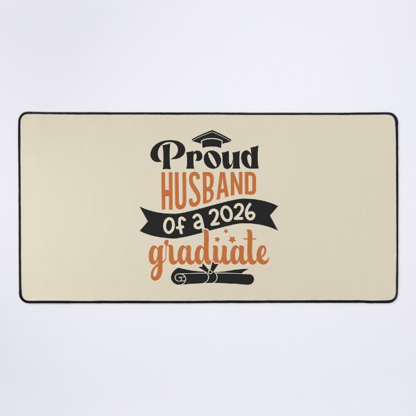 Item preview, Proud Husband Of A 2026 Graduate Family Member Graduation designed and sold by eclecTEEq.
