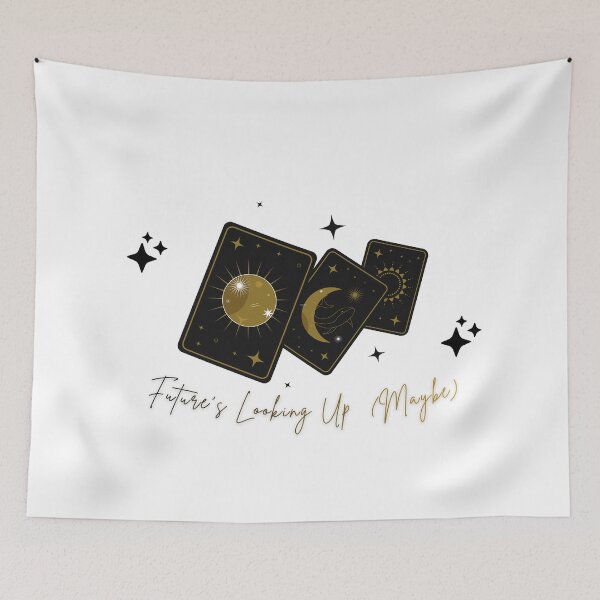 Item preview, Future’s Looking Up Maybe Tarot designed and sold by GraveyardGlam.