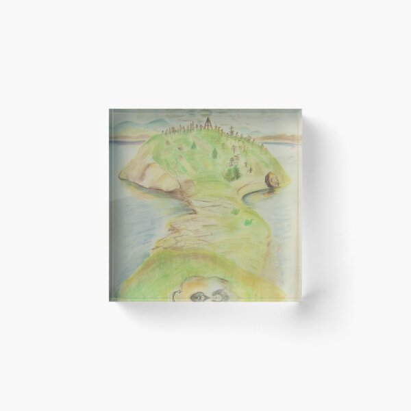 Item preview, Kandalaksha Nature Reserve. White Sea Coast, Russian North Summer Landscape designed and sold by Cvetok.