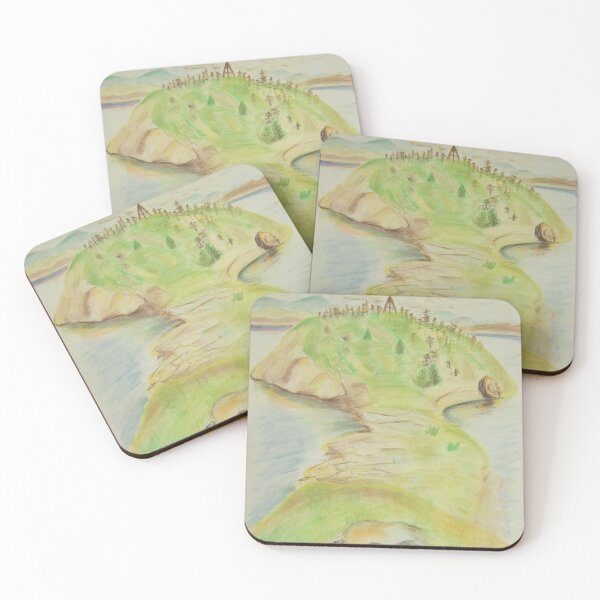 Item preview, Kandalaksha Nature Reserve. White Sea Coast, Russian North Summer Landscape designed and sold by Cvetok.
