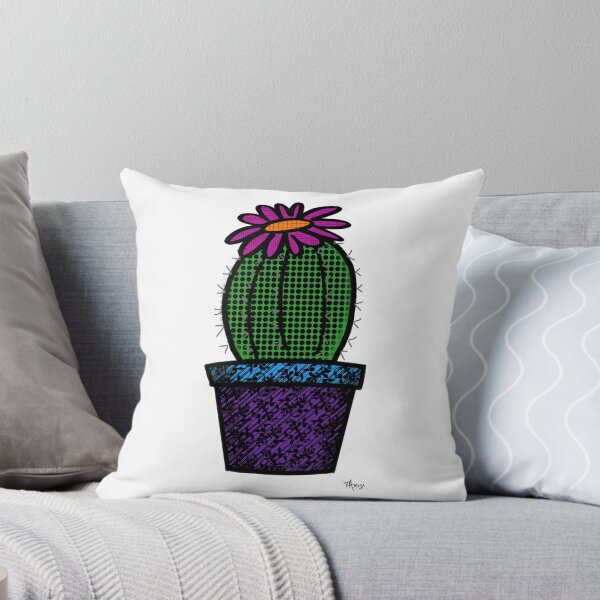 Item preview, Potted Patterned Cactus designed and sold by LaniAmuse.