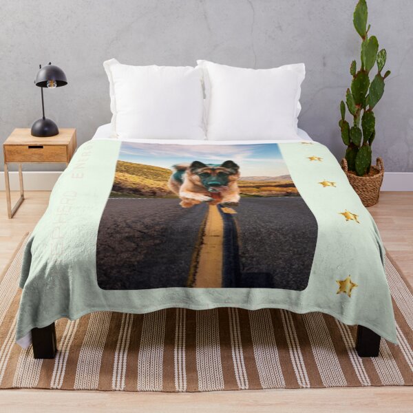 Item preview, German Shepherd T-Shirt – Shepherd Energy Design – Horizon Streetwear Dog Art designed and sold by InkWaveX.