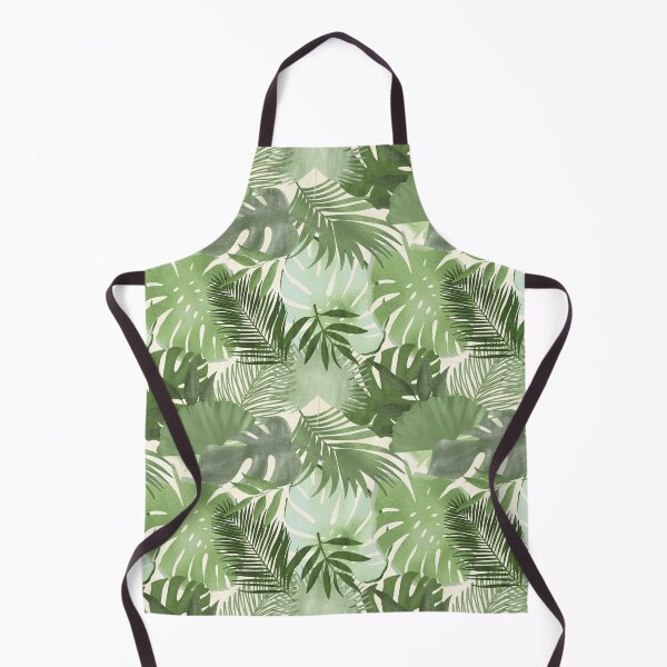 Item preview, Lush Green Tropical Monstera Palm Pattern designed and sold by Seamlessly Buffalo.