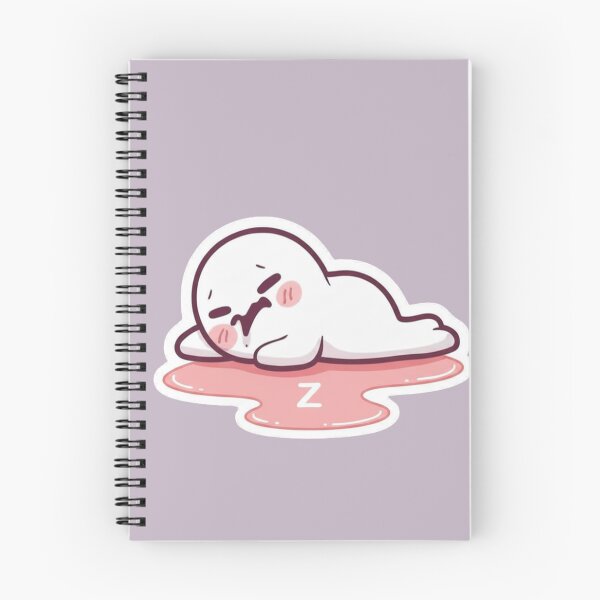 Item preview, Exhausted Ghost – Sleepy Ghost with Drool Aesthetic Design designed and sold by Low Battery Society.