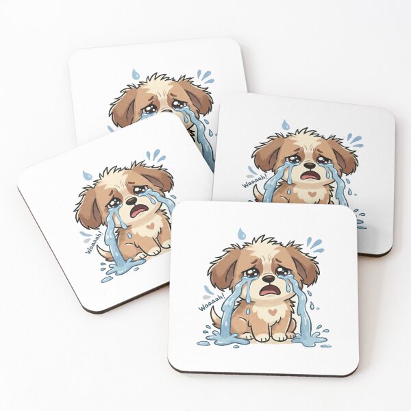 Item preview, Crying Dog Sticker designed and sold by iambill303.