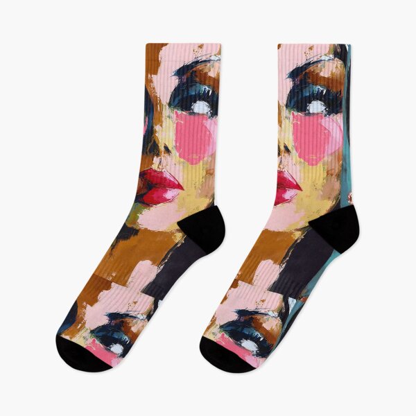 Item preview, Unleash Fearless Expression with a Vibrant Woman and Bold Cigar Portrait designed and sold by OlfactoART Studio.