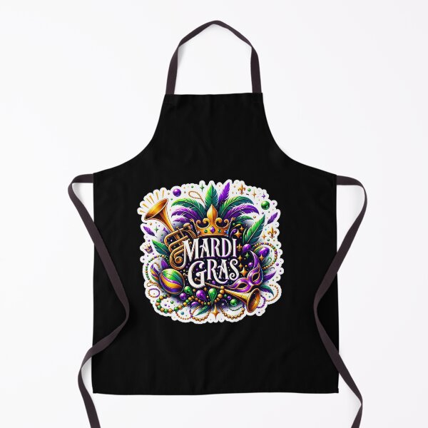Item preview, Mardi Gras Celebration Design – Vibrant Carnival Art for Party Outfits designed and sold by artedigital99.