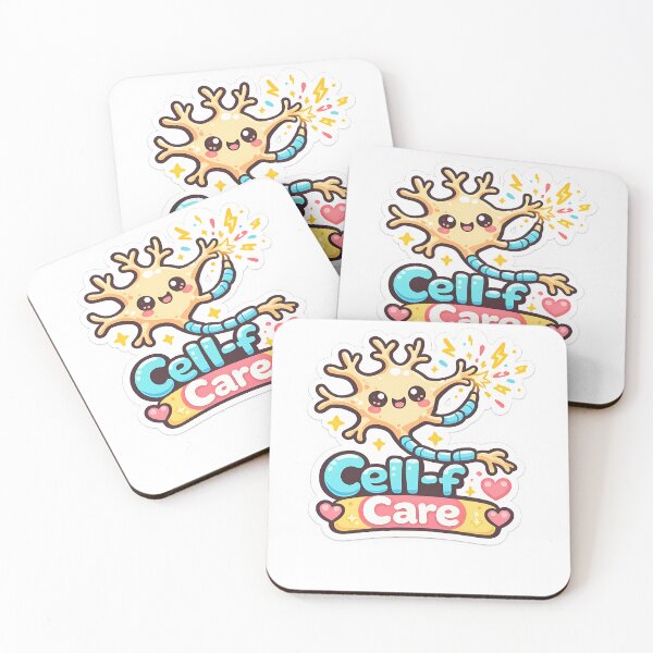 Item preview, Cell-f Care - Cute Science Pun designed and sold by 2ndOrderDesigns.