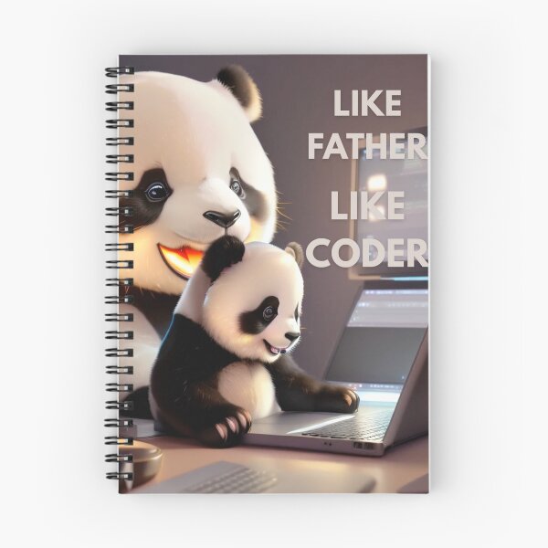 Item preview, Like Father Like Coder Cute Programmer Dad Coding Design designed and sold by Noctavia07.