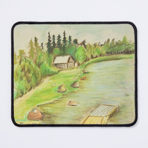 Item preview, White Sea Serenity. Gorely Island, Kandalaksha Reserve designed and sold by Cvetok.