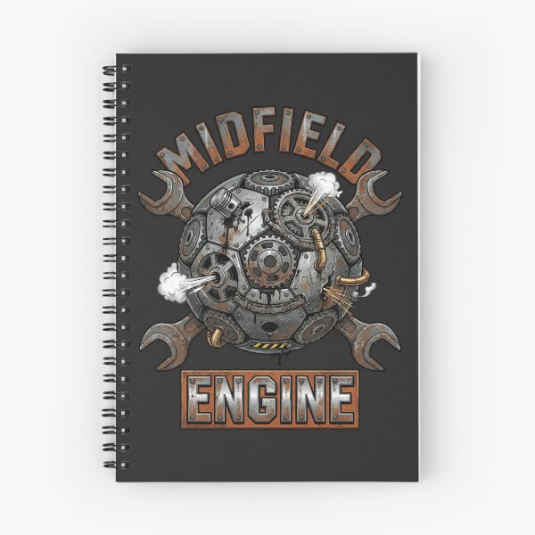 Item preview, Midfield Engine - Steampunk Soccer designed and sold by DigitalGlade.