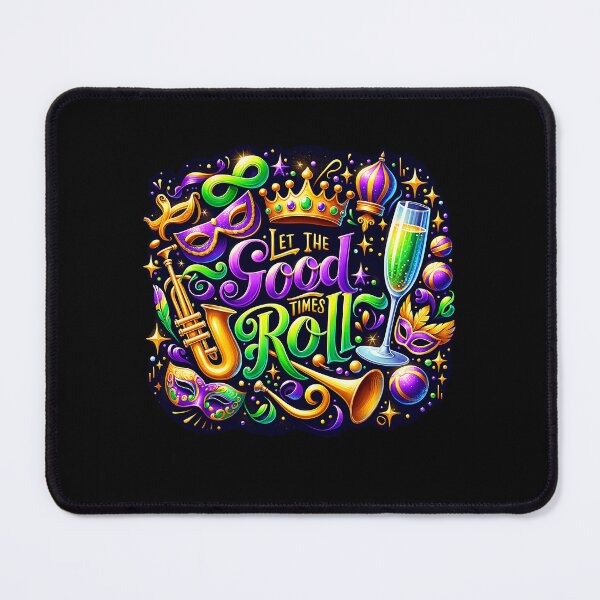 Item preview, Mardi Gras Celebration Design – Vibrant Carnival Art for Party Outfits designed and sold by artedigital99.