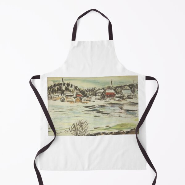 Item preview, Spring Awakening in Umba. White Sea Coastal Village designed and sold by Cvetok.