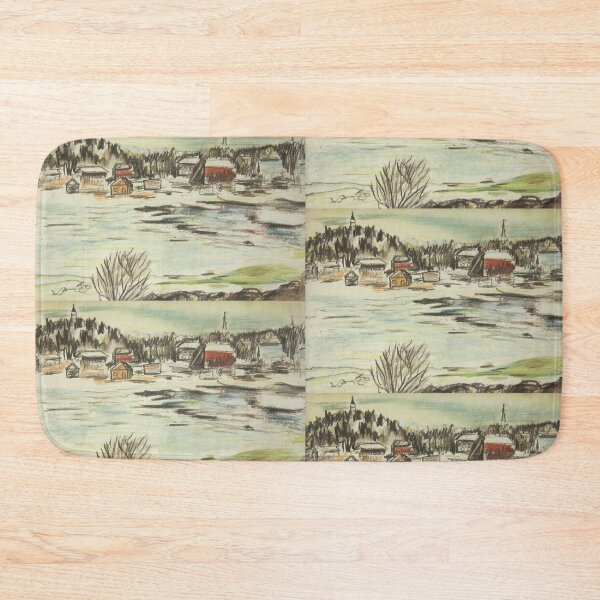 Item preview, Spring Awakening in Umba. White Sea Coastal Village designed and sold by Cvetok.