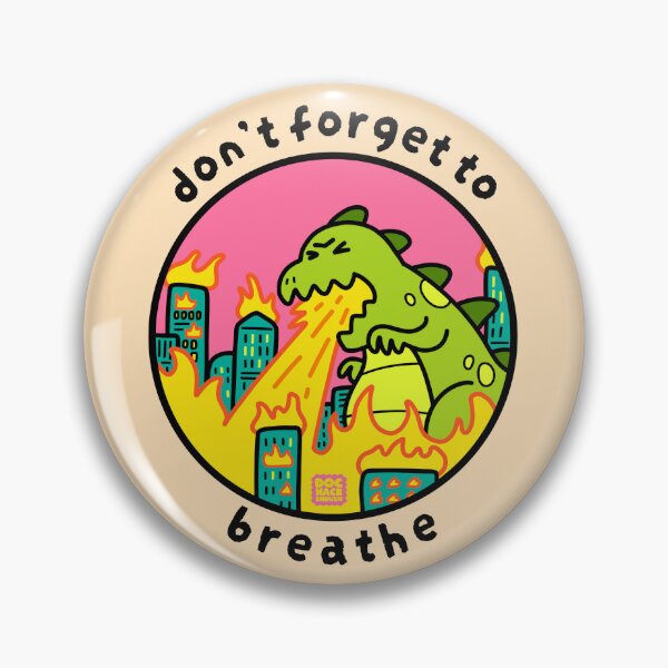 Item preview, Don’t Forget to Breathe (Light) designed and sold by DocHackenbush.