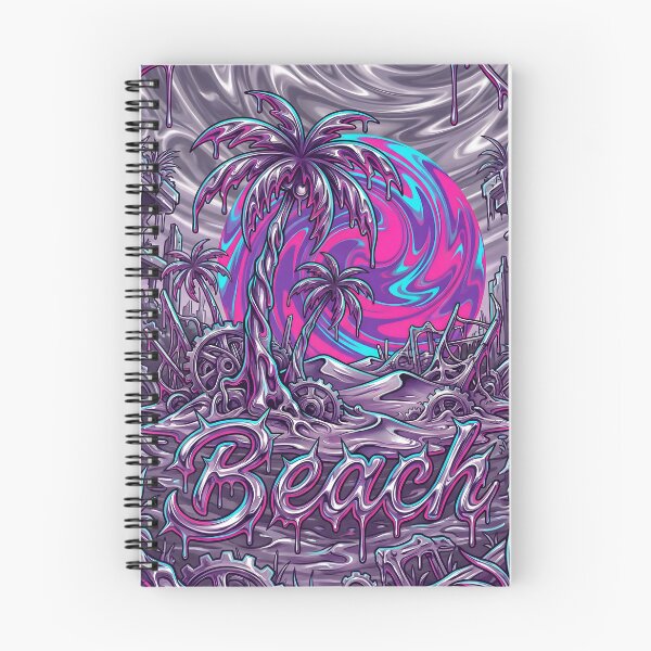 Item preview, Melting Palm Tree Liquid Cyber Beach 2026 designed and sold by MarCinu Art.