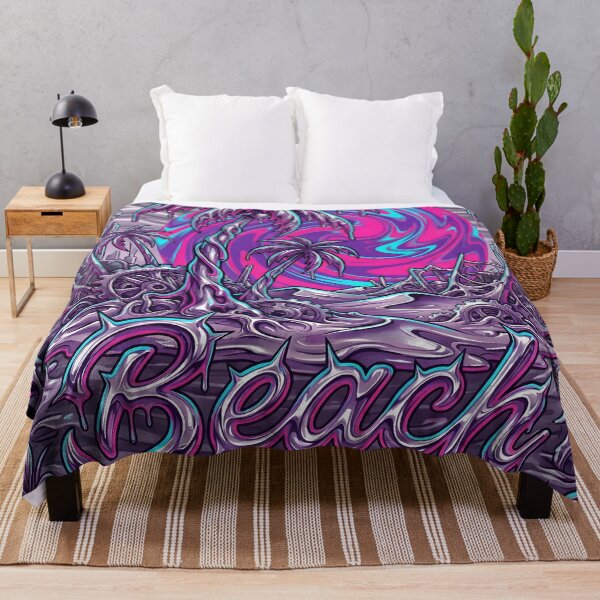 Item preview, Melting Palm Tree Liquid Cyber Beach 2026 designed and sold by MarCinu Art.
