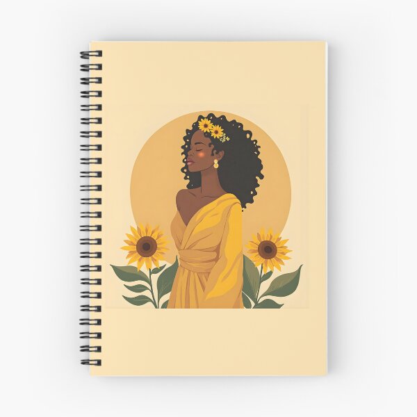 Item preview, Sunflower Unity - Afrocentric Empowerment Art designed and sold by WowDezign.