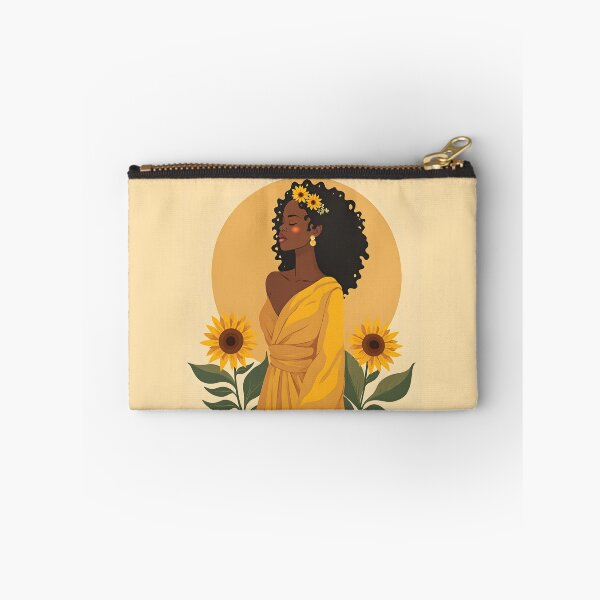 Item preview, Sunflower Unity - Afrocentric Empowerment Art designed and sold by WowDezign.