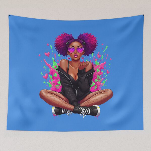 Item preview, Neon Pink Electric Heartbeat Graphic Tee - Kawaii Pastel Goth Streetwear designed and sold by Rebel-Candy.