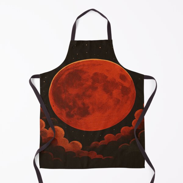 Item preview, Blood Moon – Mystical Lunar Illustration designed and sold by nigejohn.