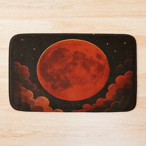 Item preview, Blood Moon – Mystical Lunar Illustration designed and sold by nigejohn.