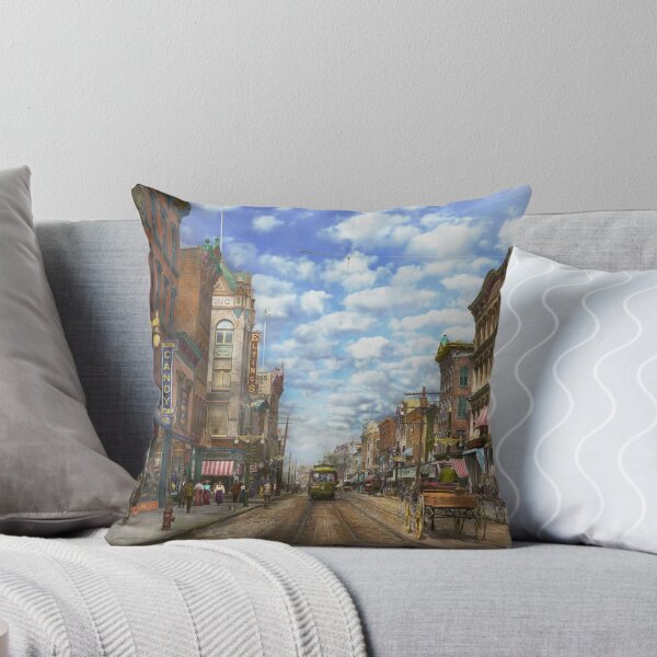Item preview, City - NY - Main Street. Poughkeepsie, NY - 1906 designed and sold by Mike Savad Photography.