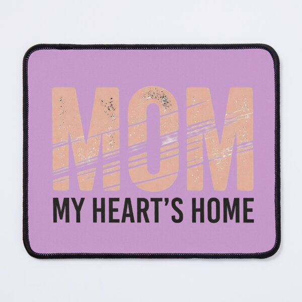 Item preview, Heart’s Home Mother’s Day Gift - Minimalist Aesthetic Peach & Black designed and sold by InkWeaveShop.