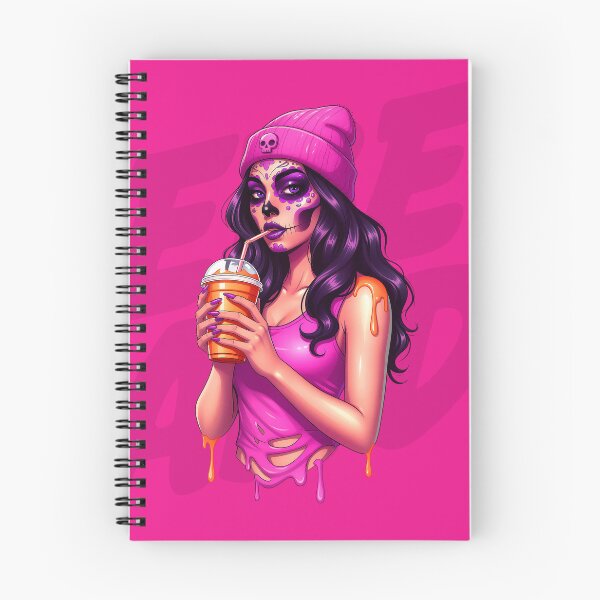 Item preview, Neon Sugarskull Queen Gothic - Kawaii Day of the Dead Alternative Streetwear designed and sold by Rebel-Candy.