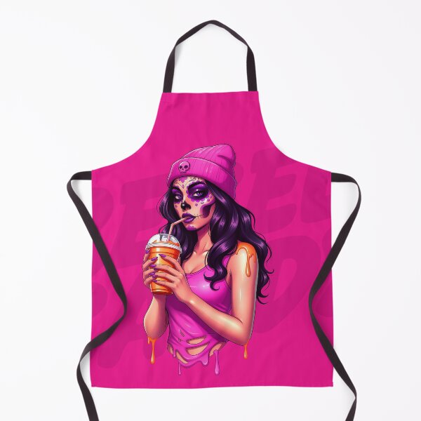 Item preview, Neon Sugarskull Queen Gothic - Kawaii Day of the Dead Alternative Streetwear designed and sold by Rebel-Candy.