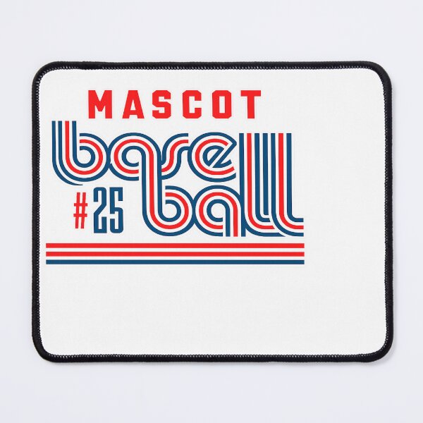 Item preview, Mascot Baseball #25 Player Fan designed and sold by artcultreone.