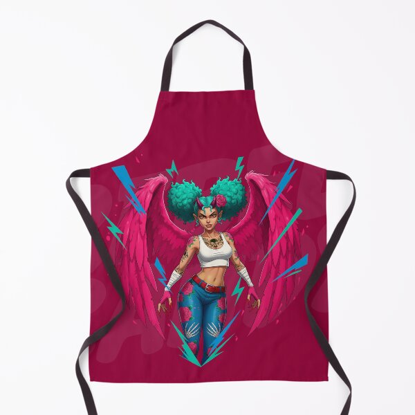 Item preview, Neon Pink Electric Rose Cyberpunk Angel - Kawaii Demon Streetwear designed and sold by Rebel-Candy.