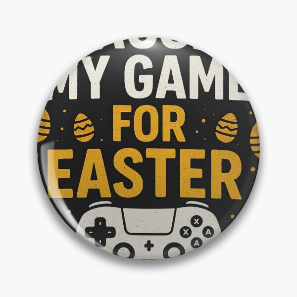 Artikelvorschau, „Ich habe mein Spiel über Ostern pausiert“ – Gamer-Humor-Edition entworfen und verkauft von Lyvion design.