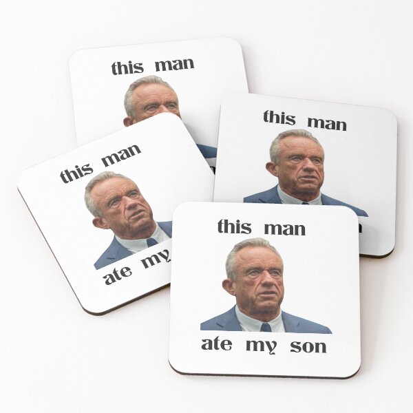 Item preview, Funny Political Meme This Man Ate My Son RFK Jr. designed and sold by Seamlessly Buffalo.