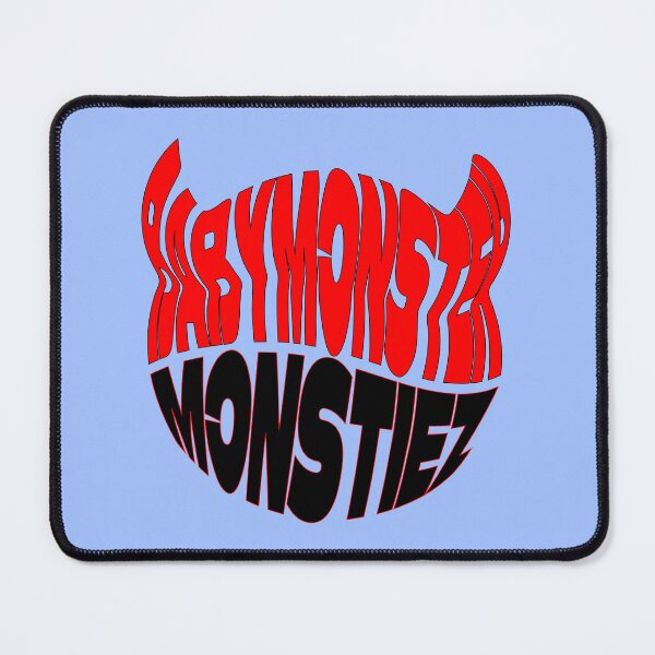 Item preview, Babymonster x Monstiez logo Red&Black ver. kpop designed and sold by ShiroHero.