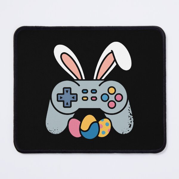 Item preview, Easter Bunny Gamer Controller Graphic Design designed and sold by PrintAtelier.