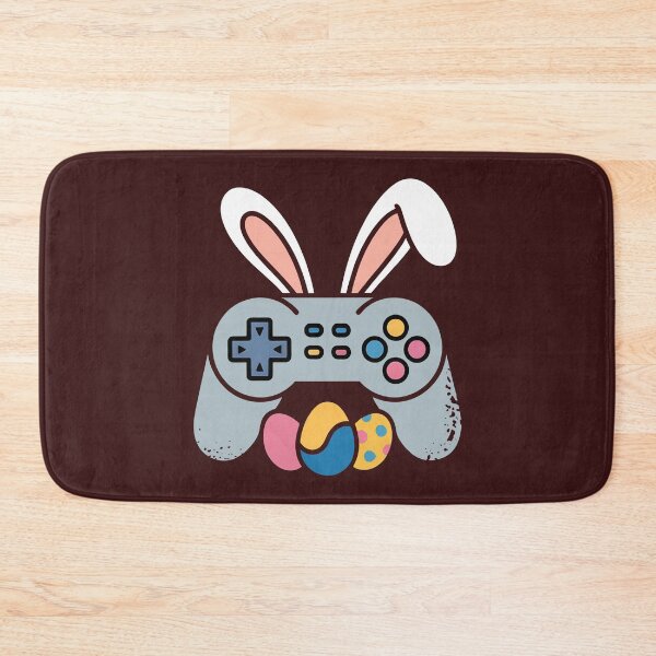 Item preview, Easter Bunny Gamer Controller Graphic Design designed and sold by PrintAtelier.