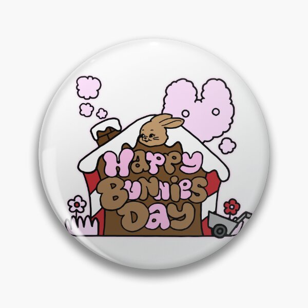 Item preview, New Jeans Happy Bunnies Day Gingerbread House designed and sold by Greatbluewhale3.