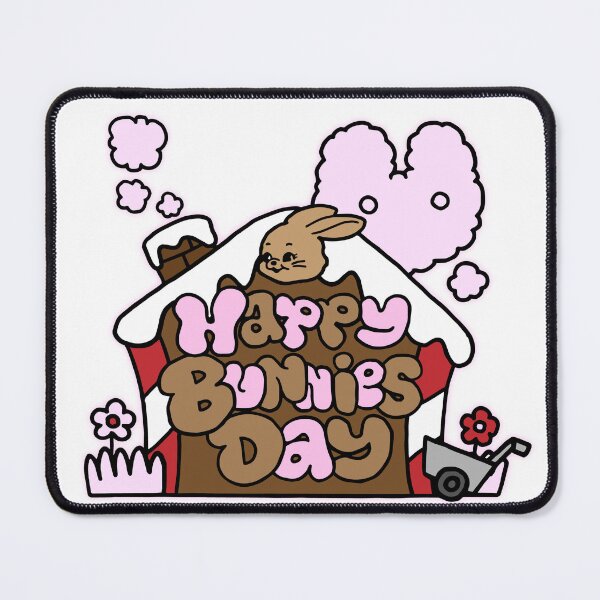 Item preview, New Jeans Happy Bunnies Day Gingerbread House designed and sold by Greatbluewhale3.