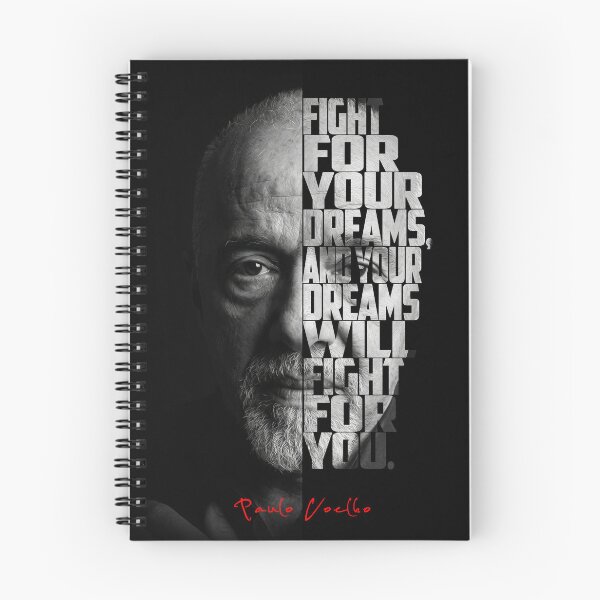 Item preview, Paulo Coelho Split Face Quote Poster designed and sold by Enea Kelo.