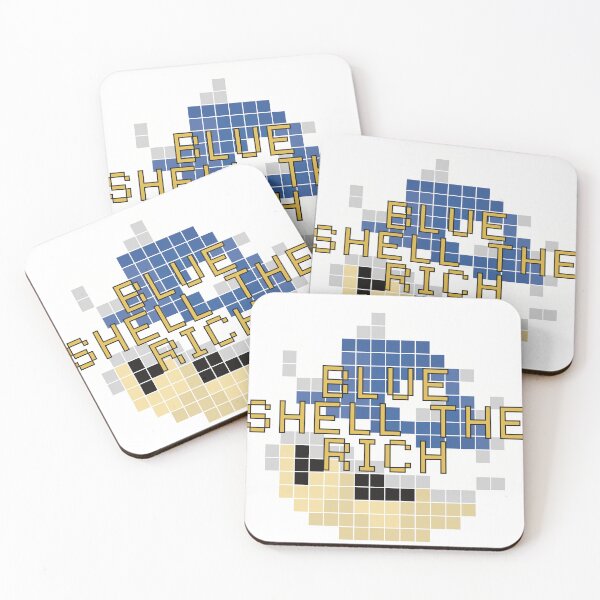 Item preview, Blue Shell The Rich designed and sold by ConorCarrollArt.