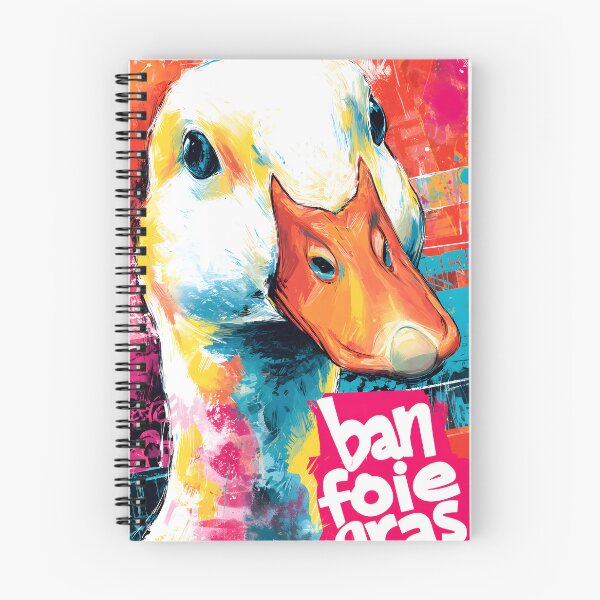 Aperçu de l'œuvre Affirmez votre compassion à travers des œuvres d'art colorées représentant des canards et portant un message anti-foie gras audacieux. créée et vendue par OlfactoART Studio.