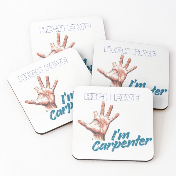 Item preview, High five with carpenter designed and sold by HARDWORK_FUNNYSHOP.