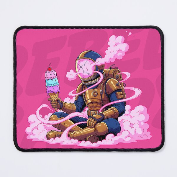Item preview, Cosmic Sugar Rush Astronaut - Kawaii Space Ice Cream Vaporwave designed and sold by Rebel-Candy.